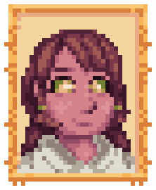 A portrait of Lyssa.