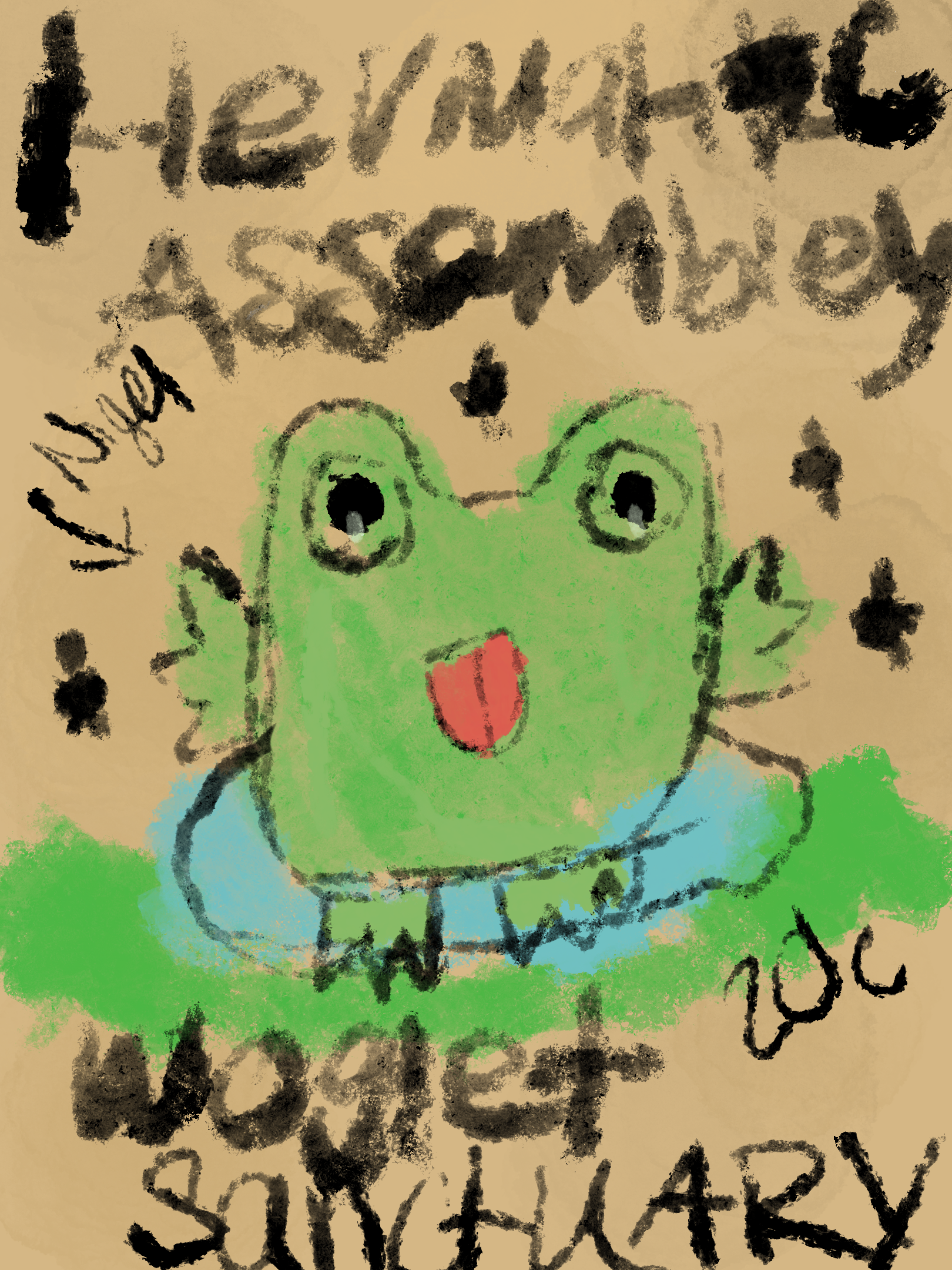 Hermetikc Assembly Woglet Sanctuary. Nigel ->